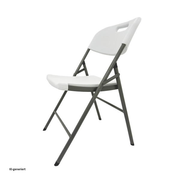 Klappstuhl Fritz weiß HDPE / Stahl 1 #