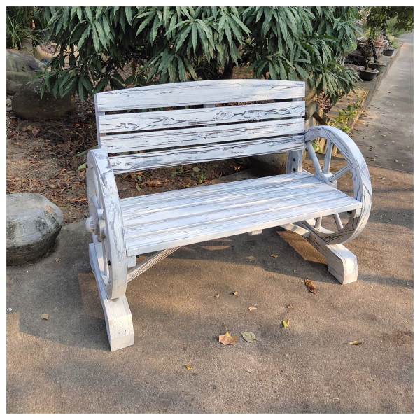 Gartenbank Sommerset Weiß