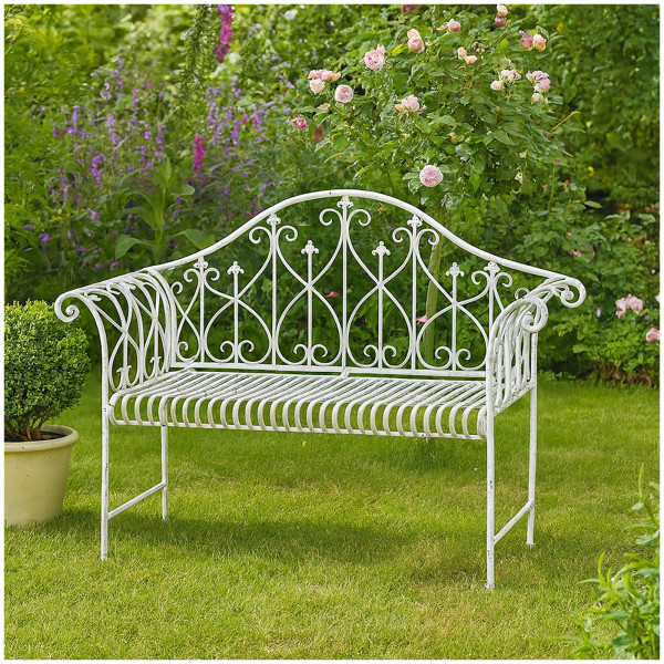 Geschwungene Gartenbank Verena