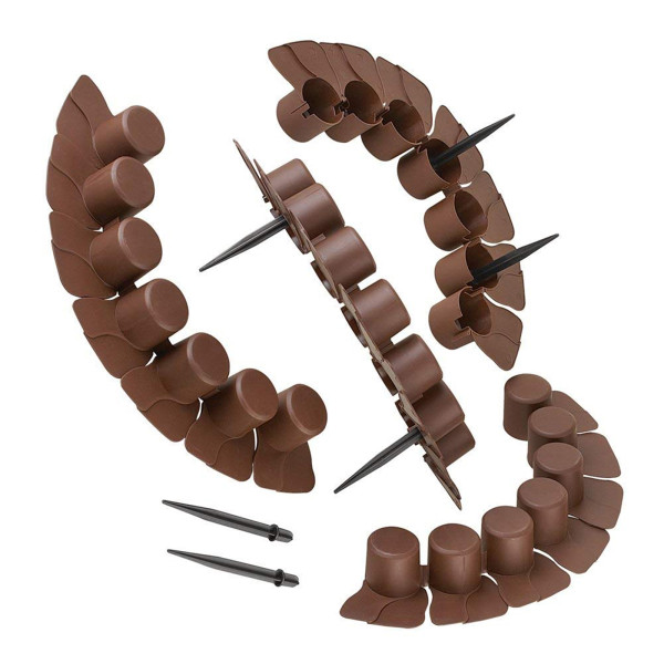 Elastisches Rasenkantenset Nessa 4-teilig