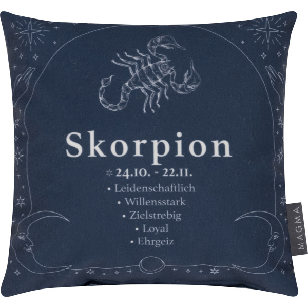 Kissen STERNZEICHEN Skorpion