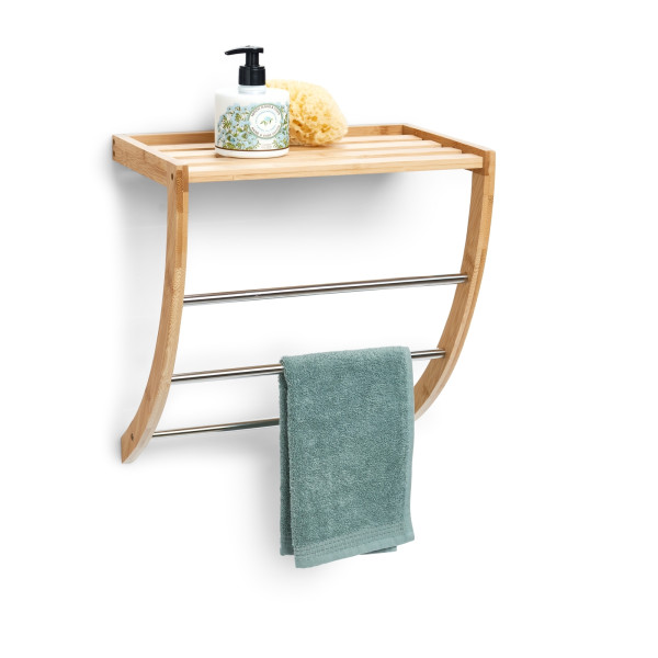 Möbel | Ordnung- & Handtuchhalter Bambus Badezimmer | ZELLER Handtuchhalter | Neuetischkultur Present Aufbewahrung | |