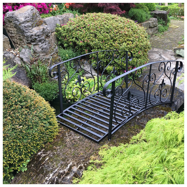 HTI-Living Metallbrücke Gartenbrücke