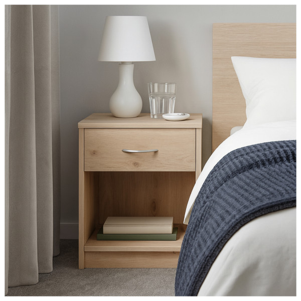 Nachtkonsole Nachtschrank Nina 1 Artisaneiche