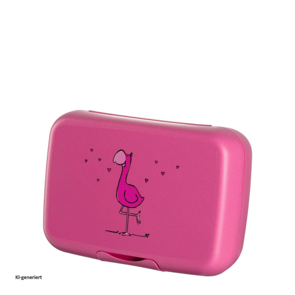 Brotdose pink Flamingo Bambini