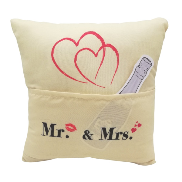 HTI-Living Kissen "Mr. Mrs" Geschenk zum Befüllen