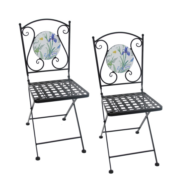 Gartenstuhl Celia "Lilie" 2er Set