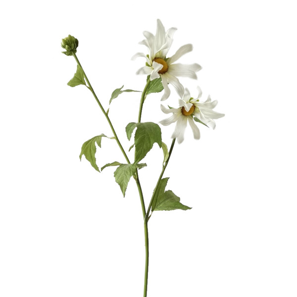 Frühlingsblume Flora weiss, Kunstpflanze