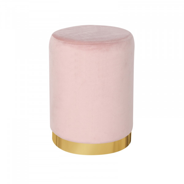 HTI-Living Reese Rosa Polsterhocker Ø 32 cm