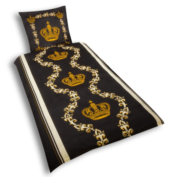 Microfaser Bettwäsche 2-tlg 135x200 + 80x80cm Des.