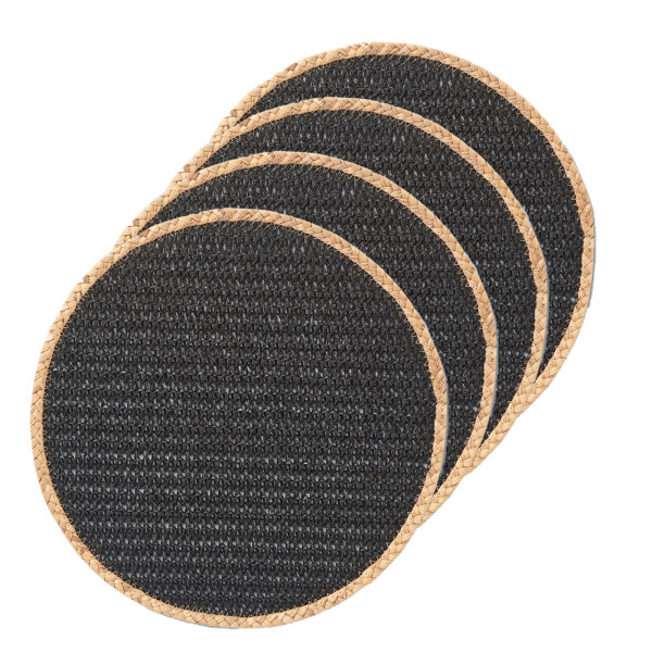 Platzmatte rund,Papiermix 4er