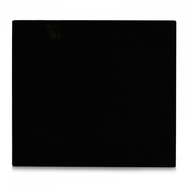 neuetischkultur Schwarz Herdabdeckplatte 50x56 cm, Glas