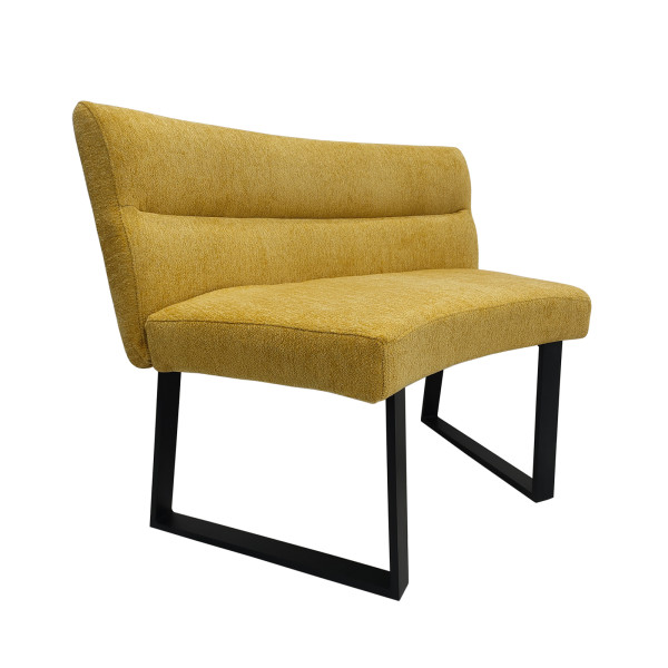 Runde Bank Liron Gelb