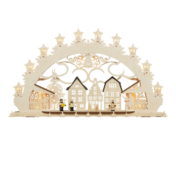 3D-Lichterbogen "Altstädter Weihnachtsmarkt" mit