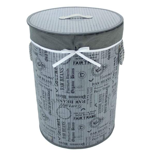 Wäschekorb Maisie grau