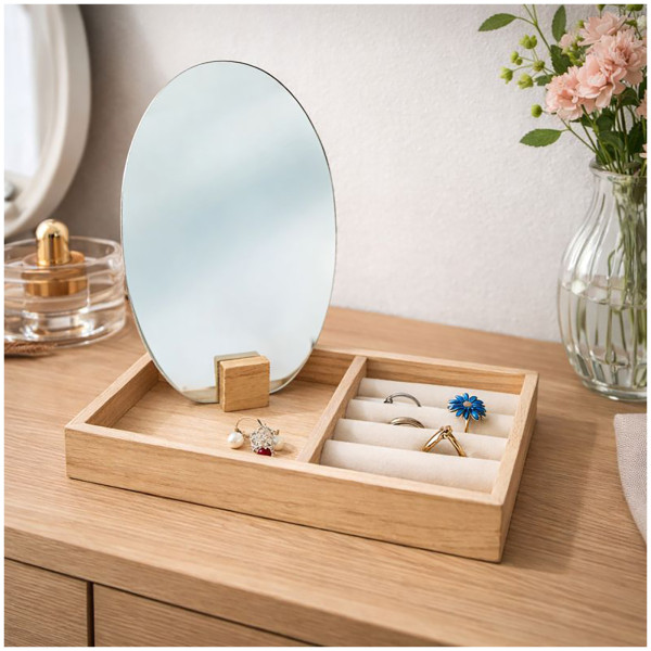 Schmuckkästchen Viola Natur