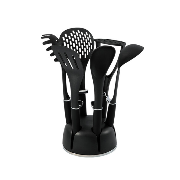 7-tlg. Küchenhelfer-Set Metallic Black