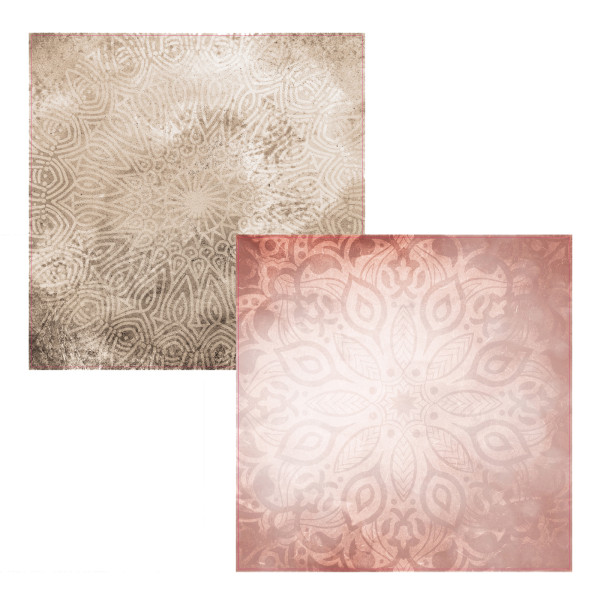 HTI-Living Mandala Wandbilder 2er Set