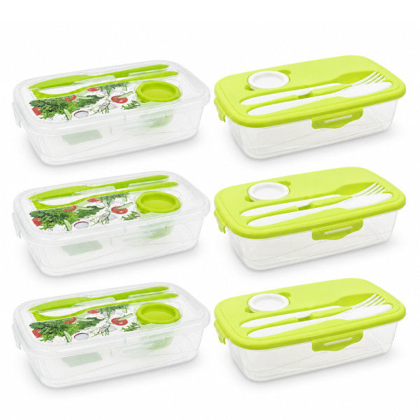 Frischhaltedose EASYLUNCH m. Beteck 6er Set