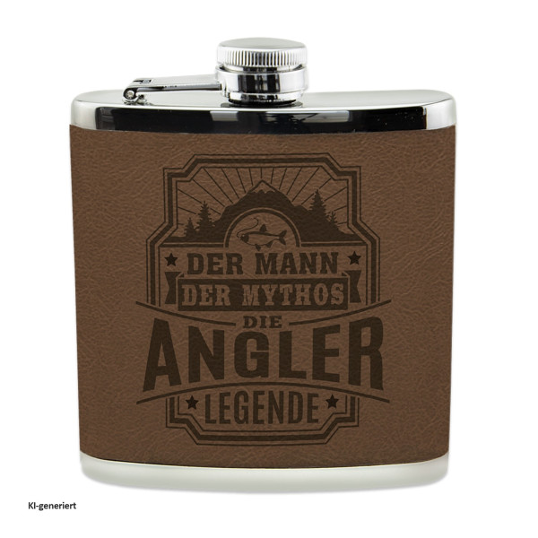 Flachmann Angler