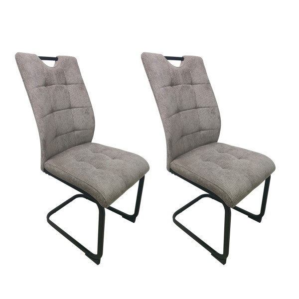 HTI-Living Mateo Beige 2er-Set Schwingstuhl