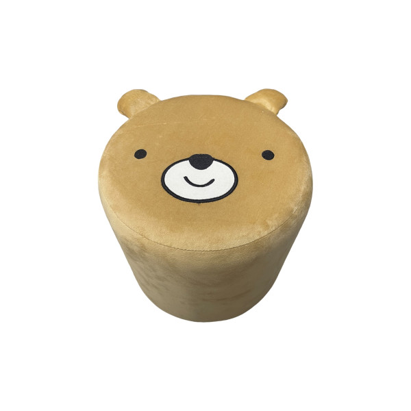 Kinderhocker Marcia Teddy Braun