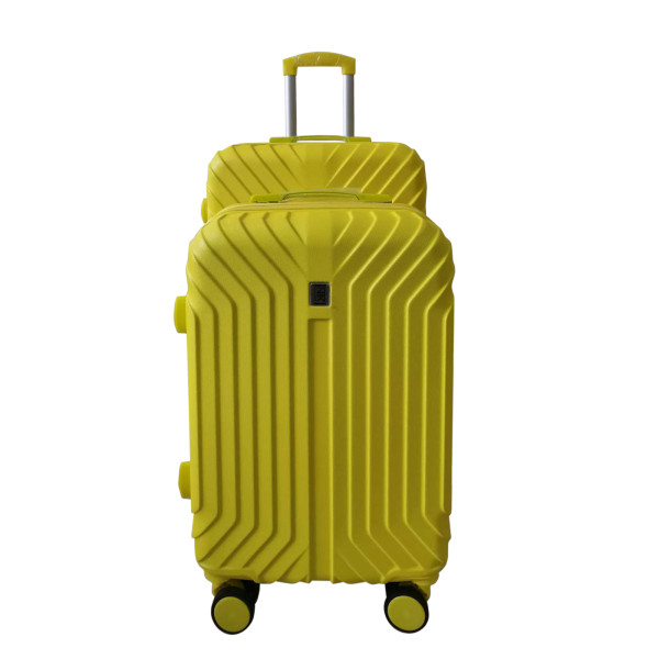 Kofferset Mabell 2-teilig Gelb