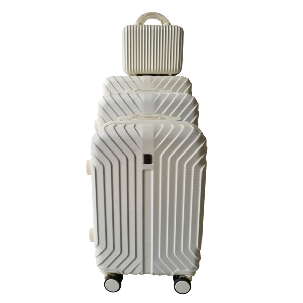 Kofferset Mabell 4-teilig Weiß