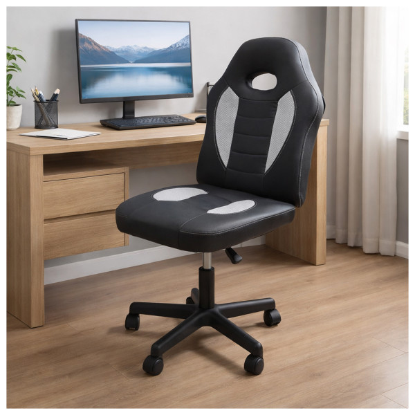 Drehstuhl Daytona Smart schwarz-weiß