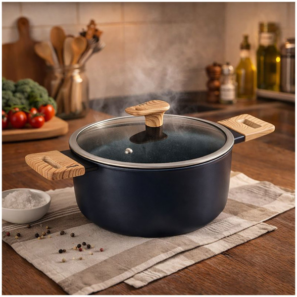 Bratentopf mit Deckel Maple Wood