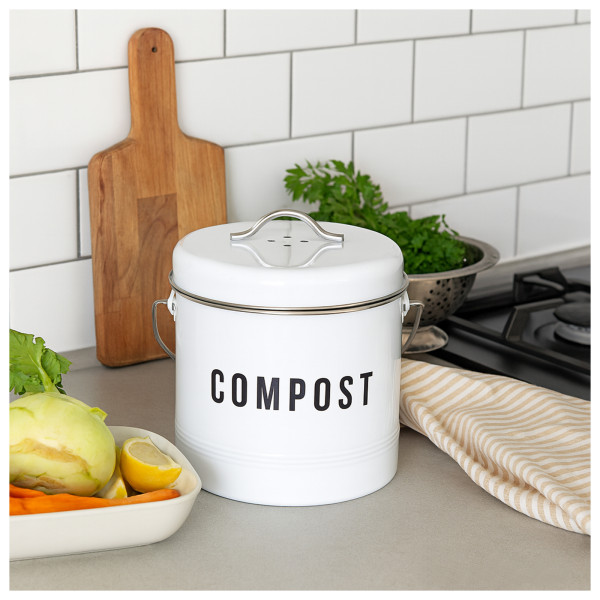 Komposteimer Sieglinde Weiß