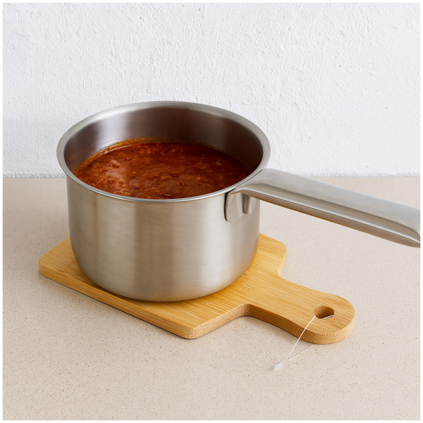 Neuetischkultur aus hochwertigem Bambus Praktischer Topfuntersetzer