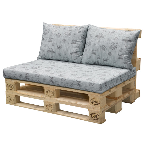 Palettenkissen Set 120x80x10cm