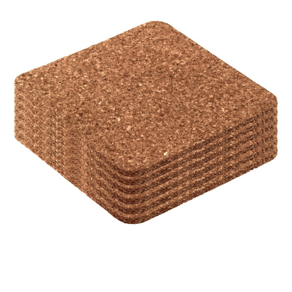 12er Untersetzer Kork