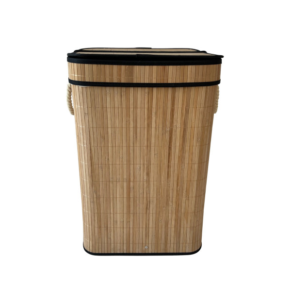 Wäschesammler Briena Bambus