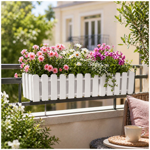 Blumenkasten Nessa, Palisade, selbstbewässernd, w