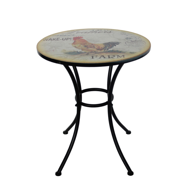 Gartentisch Celia "Hahn" Metall