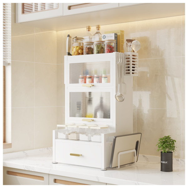 Gewürzschrank Percy weiß