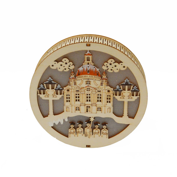 LED Weihnachtsdeko Kirche und Sternensinger