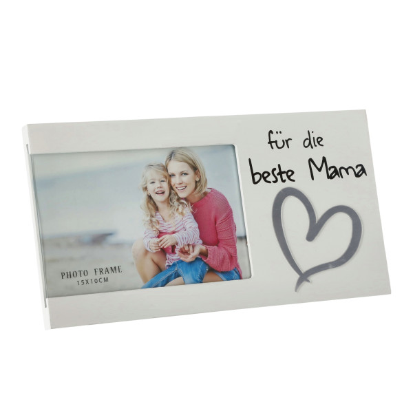 Bilderrahmen "Für die Beste Mama", ca. 25x13cm