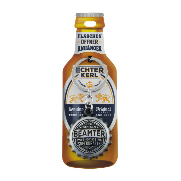 Flaschenöffner - Beamter