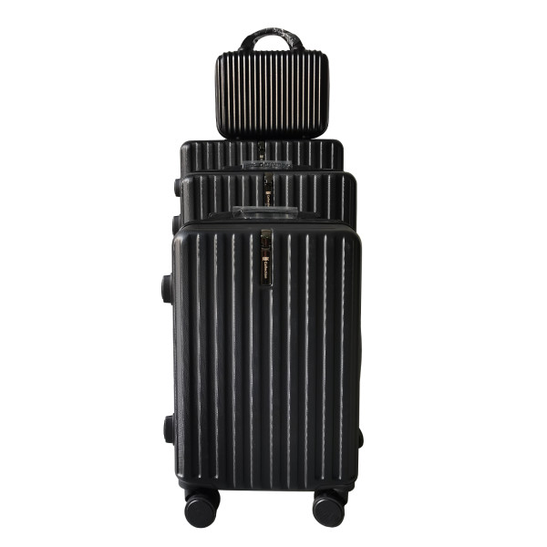 Kofferset Leandra 4-teilig Schwarz