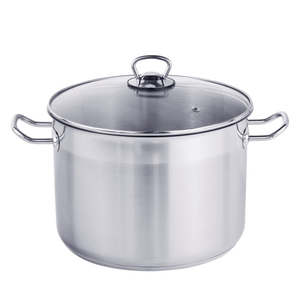 Universaltopf mit Glasdeckel 10ltr
