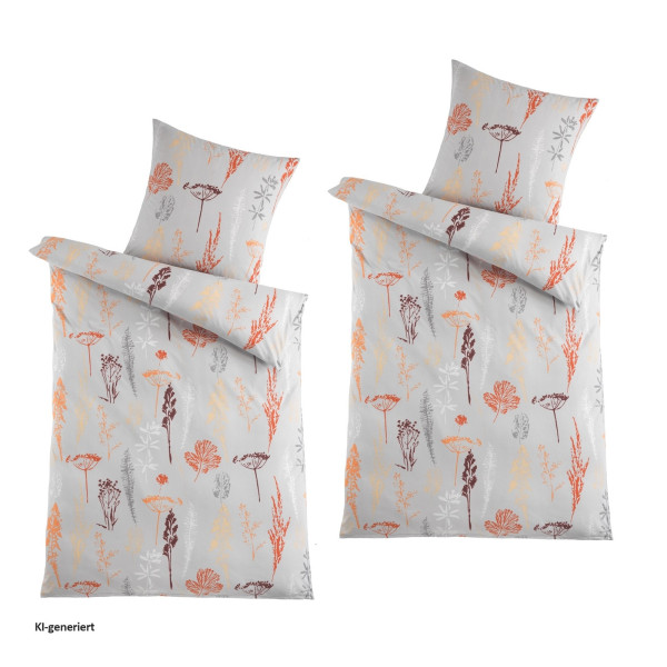 MF Flausch Bettwäsche 2tlg 135/200 High Class -