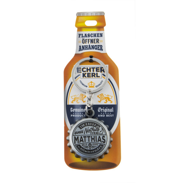 Flaschenöffner - Matthias