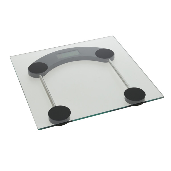 PERSONENWAAGE GLAS 30X30CM