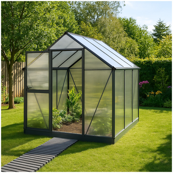 Gartenweg Nessa zum Ausrollen, 48teilig, grau