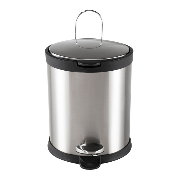 HTI-Living Jannik 5 Liter Treteimer Edelstahl