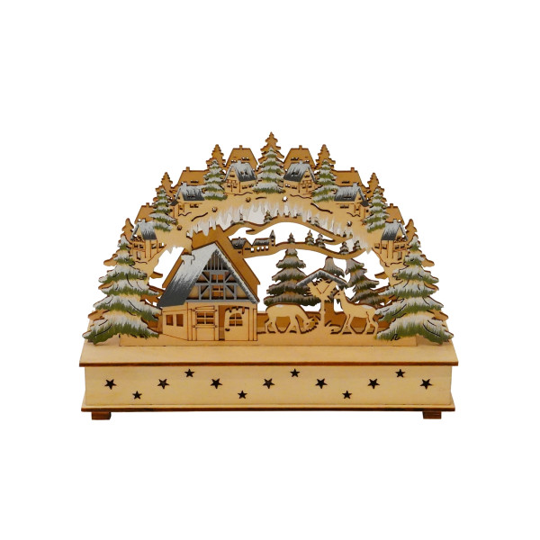 Schwibbogen Futterkrippe