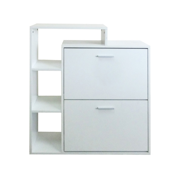 HTI-Living Lisa Weiß Schuhschrank